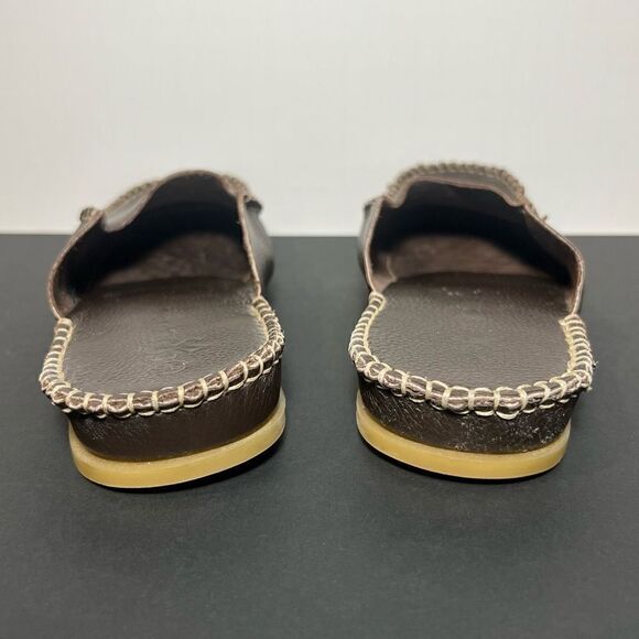 Womens SOUL OF AFRICA Nerina Khulani Leather Slip On Loafers / Size 7.5 - EU 38 - Picture 5 of 9